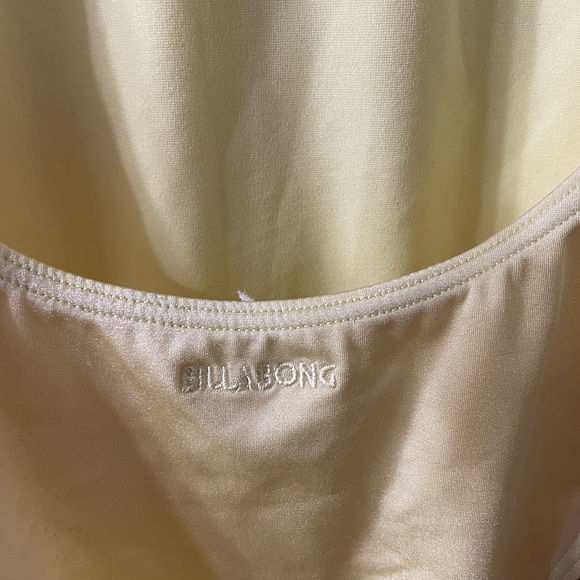 Billabong x UO Retro Baywatch High-rise Style Gold One-Piece Women Swimsuit - Picture 6 of 7